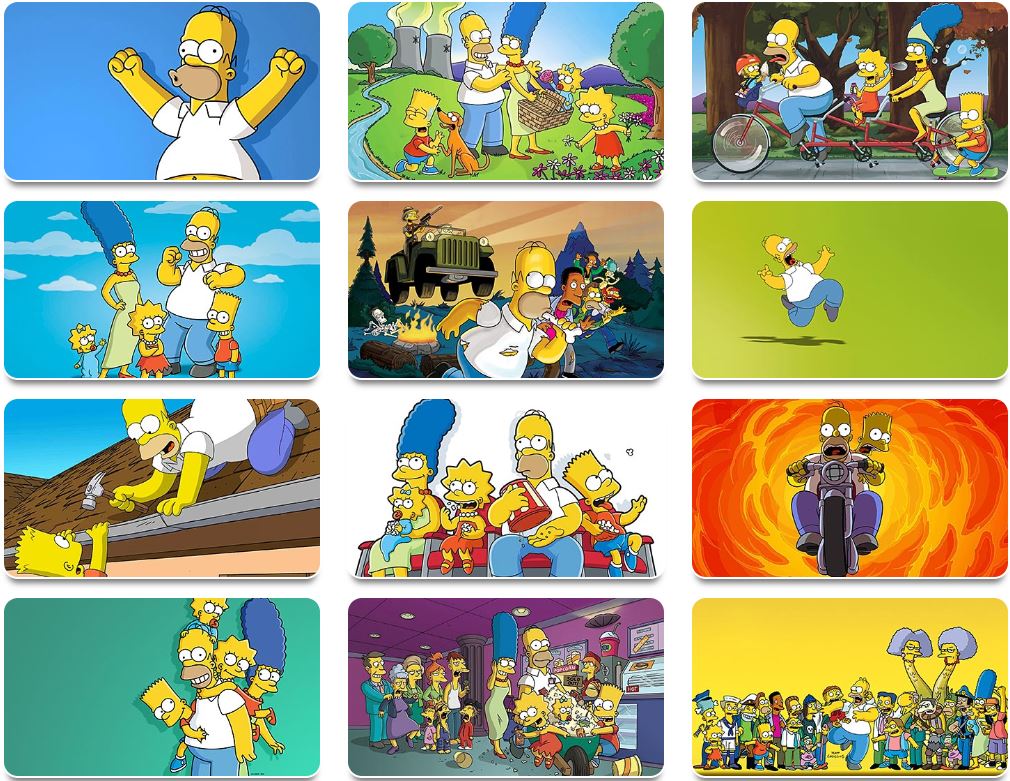 辛普森一家 (The Simpsons)桌面壁纸