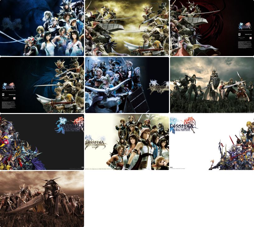 《最终幻想：纷争》桌面壁纸合集8张