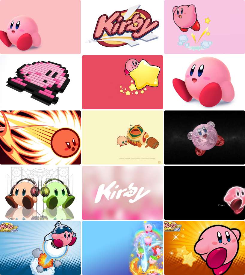 Kirby星之卡比高清壁纸