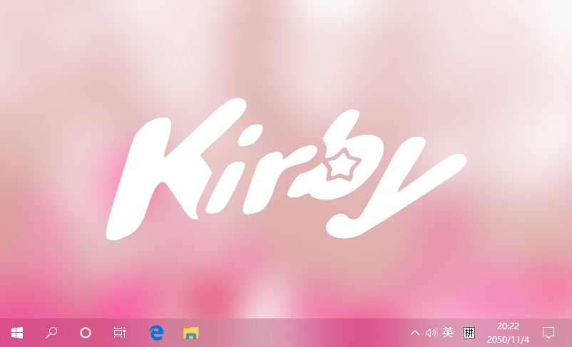 Kirby星之卡比电脑主题