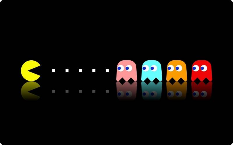 吃豆人（Pacman ）电脑主题
